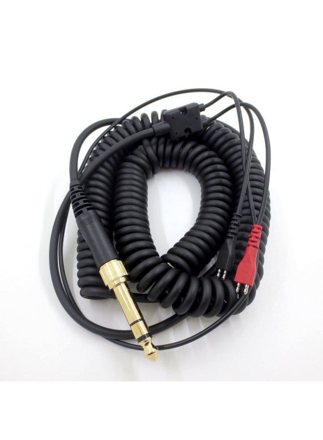 Audio Cable For Sennheiser Hd25 Hd560 Hd540 Hd430 Hd250 Headphones - Spring Wire-Length:Stretch 5 M  - Image 1