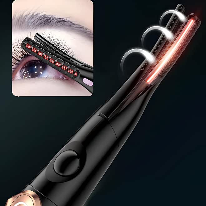 Eyelash Care Device:Eyelash Curler Straightener That Will Amaze You With Its Amazing Results, Perfect To Make Your Eyes Shine, USB Rechargeable For Your Convenience