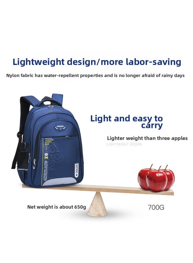 Children's Schoolbag Primary School Male 1-3-6 Grade Children's Backpack Backpack Children's Primary School Schoolbag Wholesale-Color:Rose Red  - Image 5