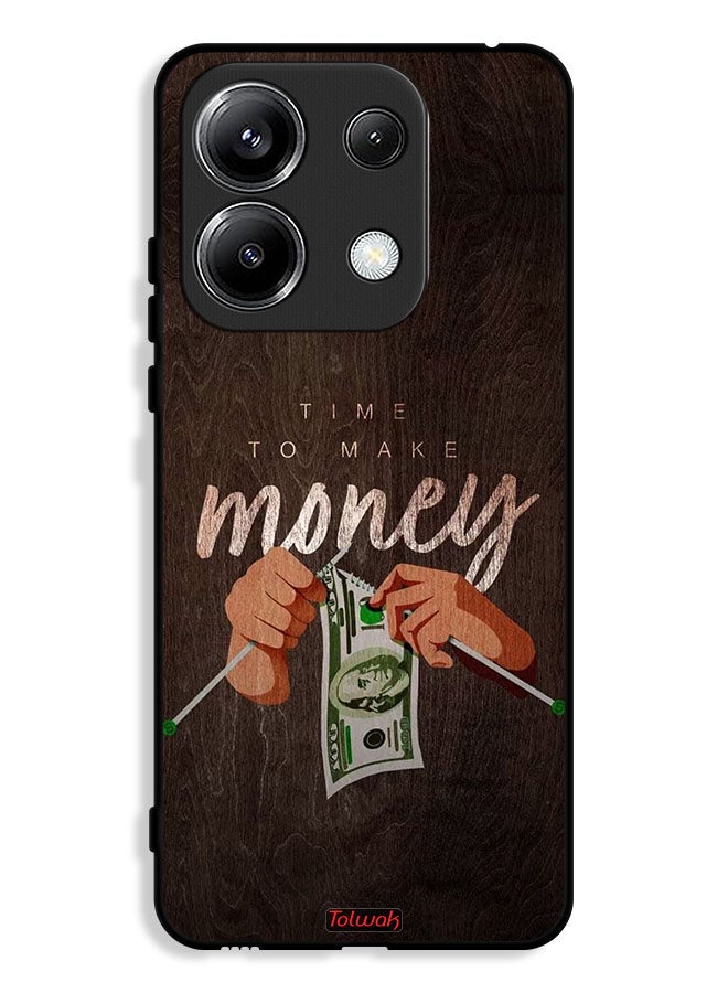 Tolwak Xiaomi Poco M6 Pro 4G Protective Case Cover Time To Make Money - Image 1