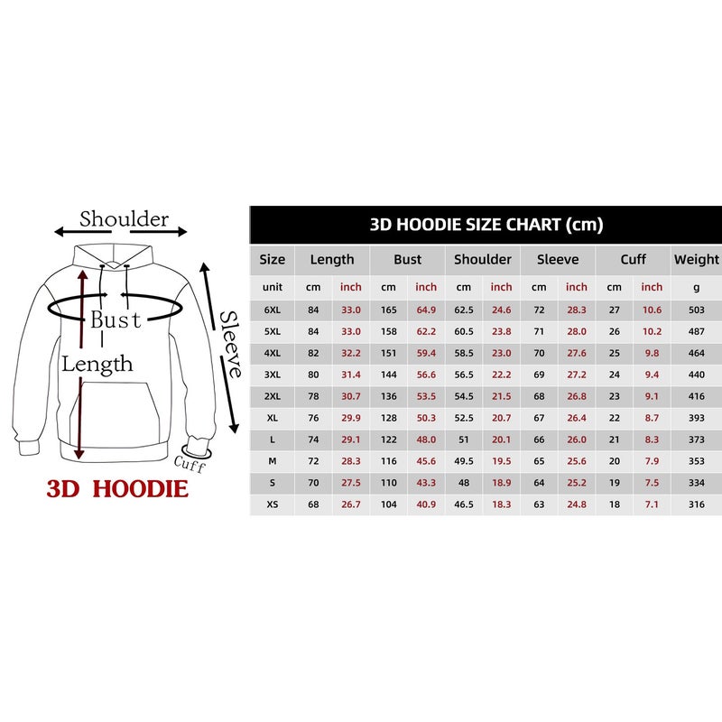 2023 Men'S Sweater Mexican Logo Boys Sweater 3D Printing Hooded Sweater - Image 5