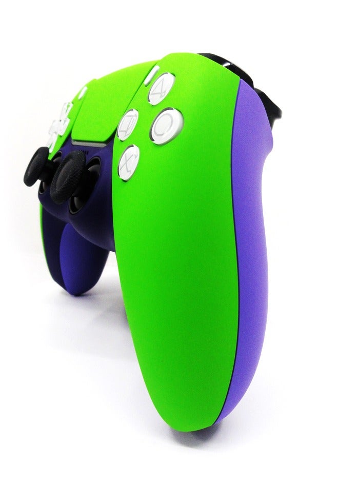 CRAFT by MERLIN PAINTED PLAY STATION 5 DUAL SENSE WIRELESS CONTROLLER JOCKER - Image 2