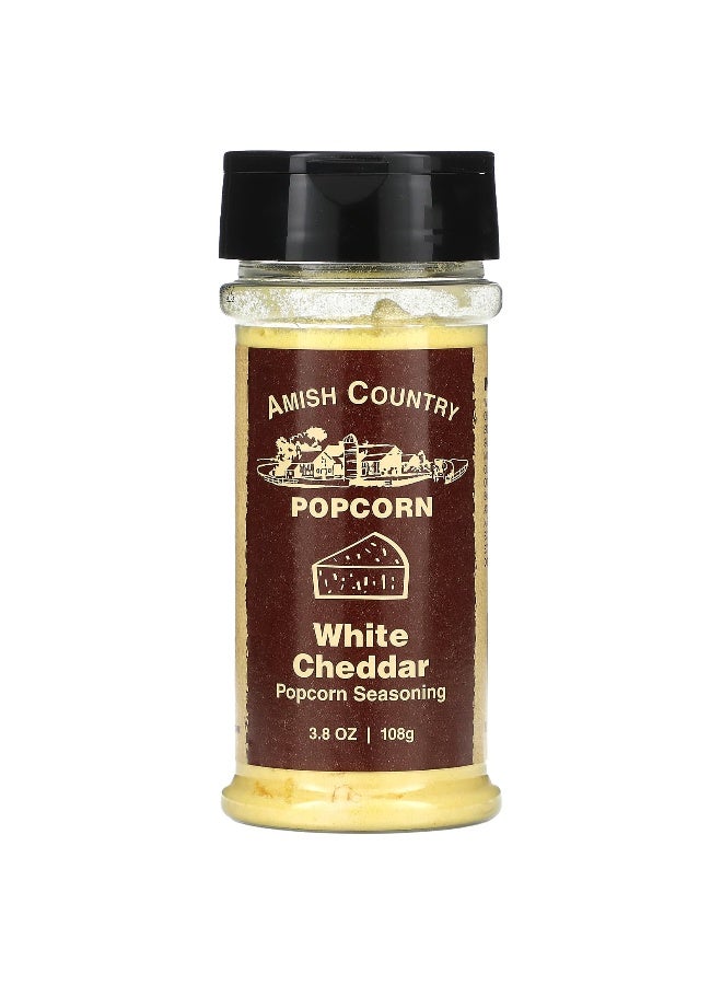 Amish Country Popcorn, Popcorn Seasoning, White Cheddar, 3.8 oz (108 g) - Image 1