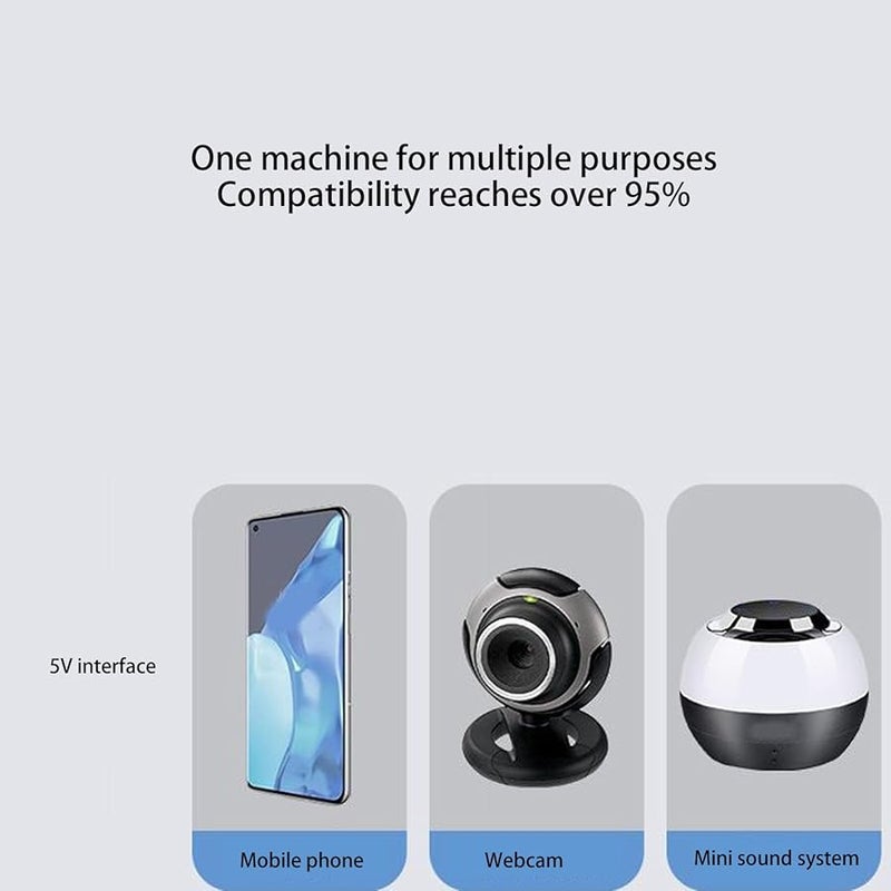 Mini UPS Battery Backup For Routers Modems Security Cameras US Plug 100 240V - Image 4