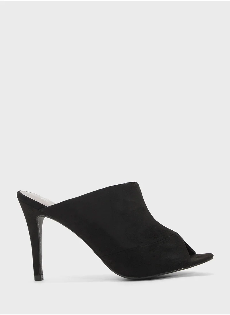 Ginger Mid Heel Mule