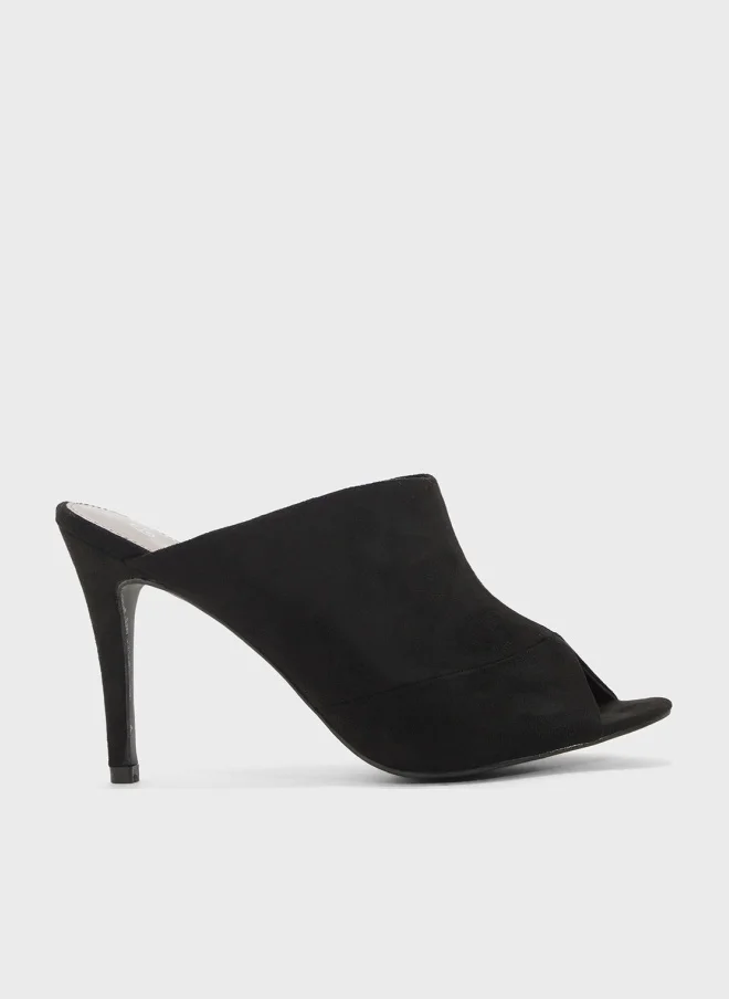 Ginger Mid Heel Mule