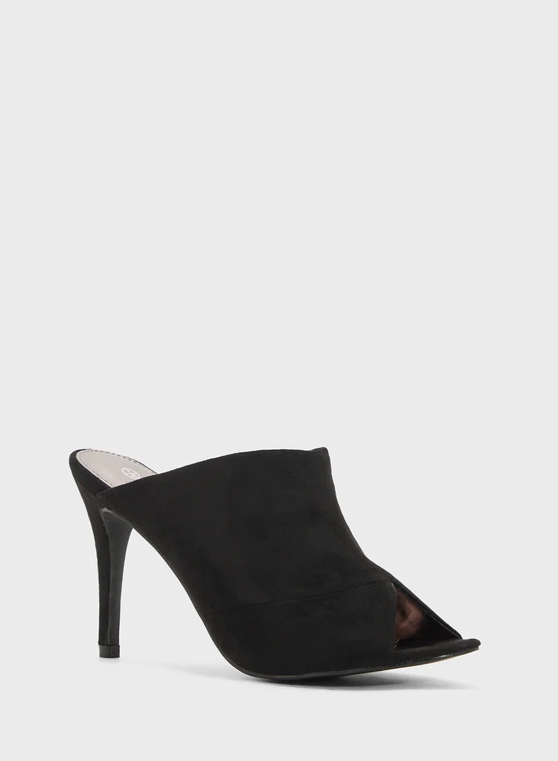 Ginger Mid Heel Mule