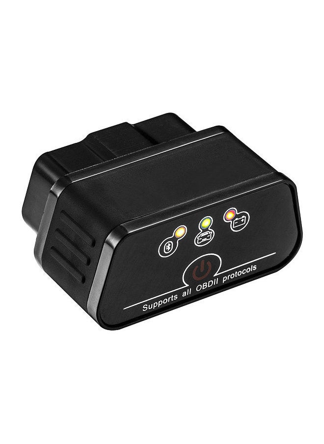 Konnwei - KONNWEI OBDII Mini BT3.0 Car Auto Diagnostic Scan Tools Compatible with Android Windows PC (Red White)  KW903 - Image 1