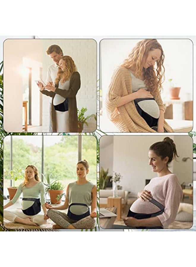 Generic TSLBW Pregnancy Support Belt Maternity Belt Lumbar Back Support Waist Maternity Belly Bands and Support for Birth Preparation Labour Relieve Back Pelvic Hip Pain (M L XL XXL) (L)  - Image 5