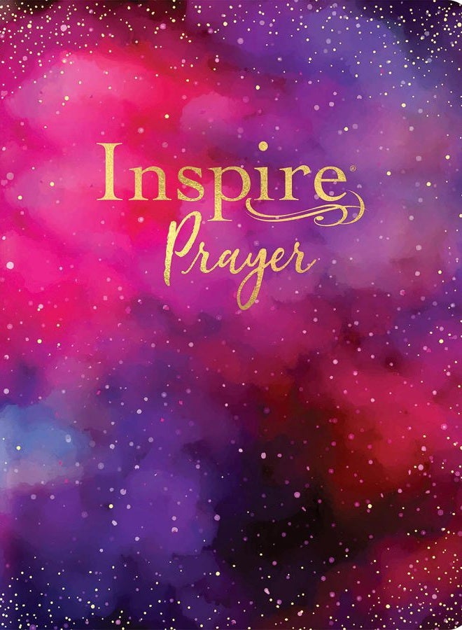 Tyndale Inspire PRAYER Bible Giant Print NLT (LeatherLike, Purple, Filament Enabled): The Bible for Coloring & Creative Journaling - Image 1