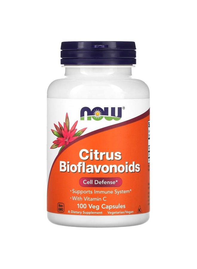Now Foods Citrus Bioflavonoid, 100 Caps 700 mg - Image 1