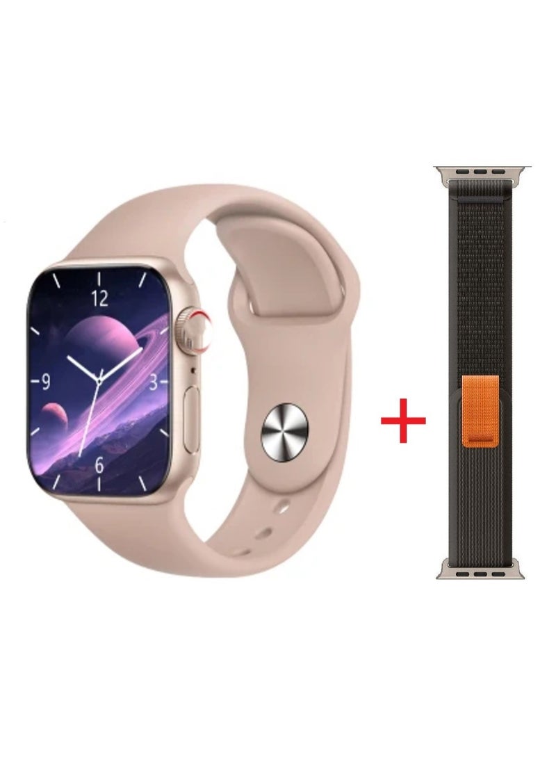 KEQIWEAR - Sports Watch Series 9 AMOLED display Full Screen With Health Fitness Tracker +addition Replacement 45mm-Multicolour - Image 1