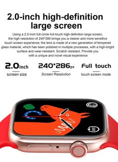KEQIWEAR Sports Watch Series 9 AMOLED display Full Screen With Health Fitness Tracker +addition Replacement 45mm-Multicolour  - Image 3