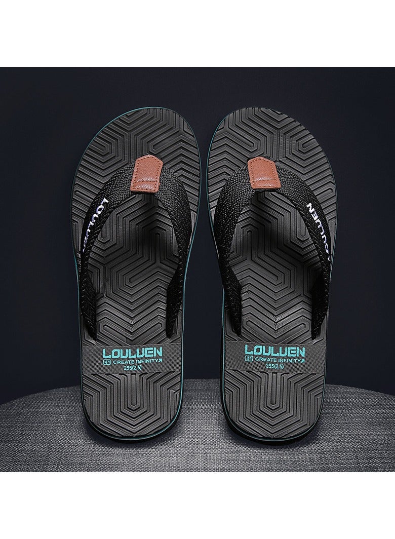 LOULUEN Non Slip Summer Beach Slippers for Home, Travel & Outdoor - Image 1