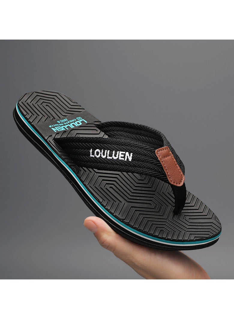 LOULUEN Non Slip Summer Beach Slippers for Home, Travel & Outdoor - Image 2