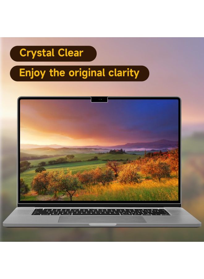 Suitable For MacBook Apple Laptop Pro14 Inch 15 Inch Transparent Anti-scratch Matte Anti-glare Film-Color:9h Frosted Explosion-proof Film (bare Mold)-Size:Apple Pro Touchbar 15.4inch (a1707/a1990) - Image 3