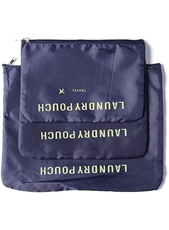 طقم حقائب لتخزين الملابس مناسبة للسفر والاستخدام خارج المنزل مكون من 6 قطع - Image 2