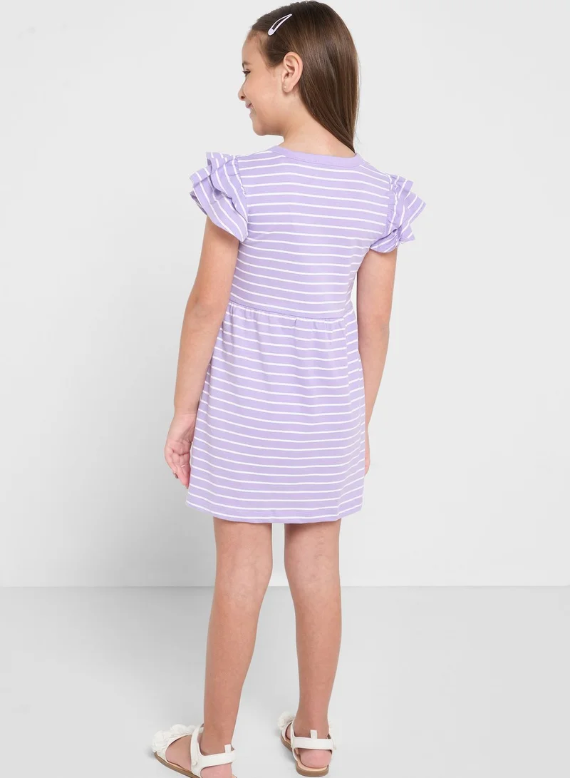 Pinata Striped Casual Knitted Dress