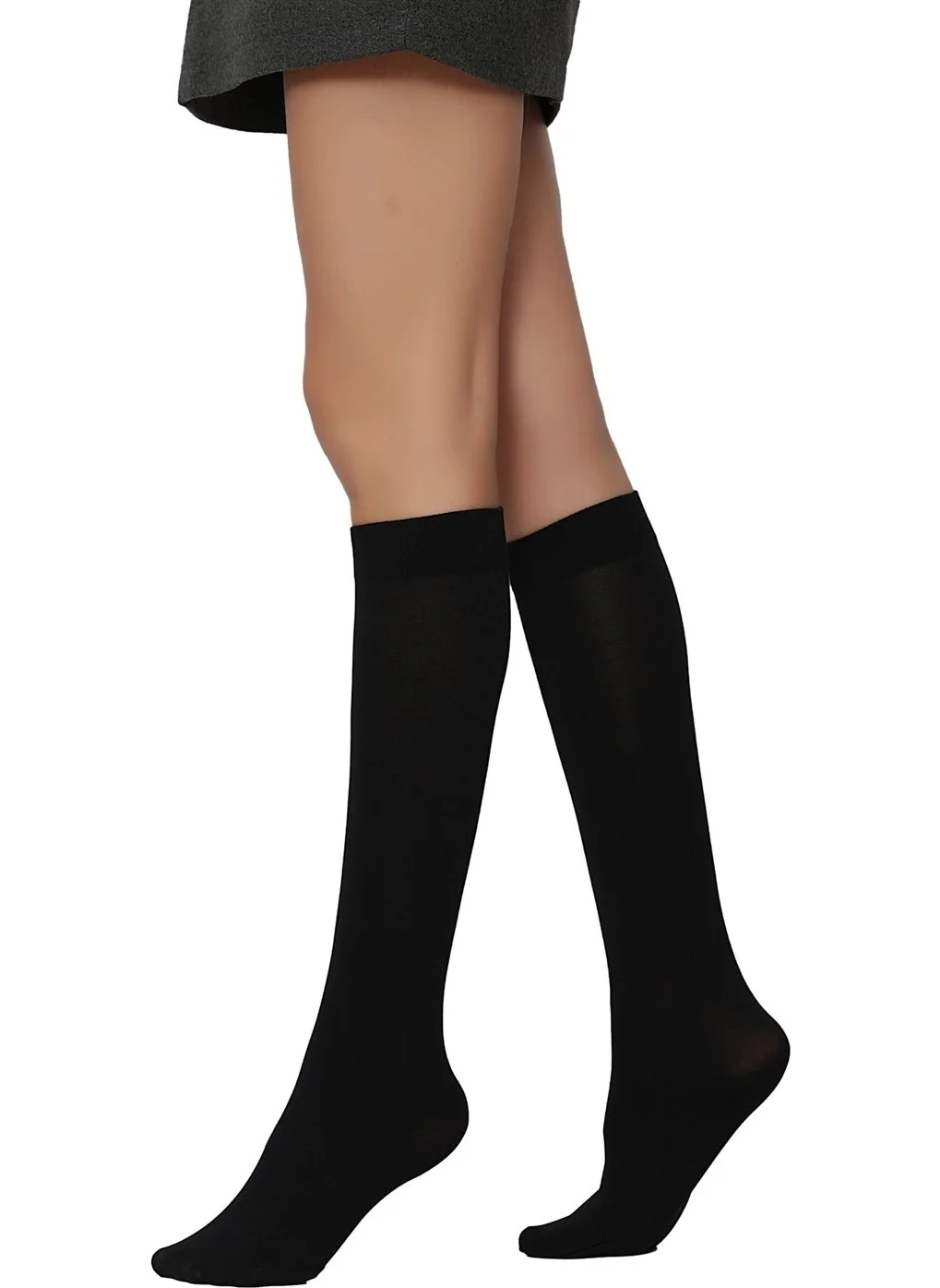 دايمود Cotton Women's Knee High Socks