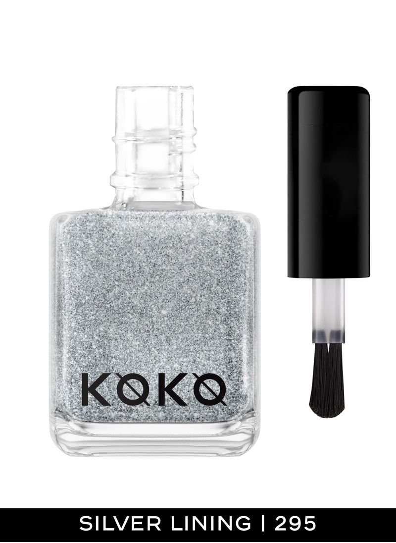 KOKO GLOSSY NAIL POLISH SILVER LINING  - Image 2