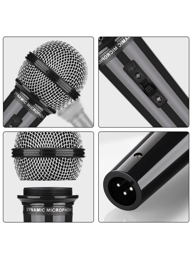 Facmogu 2PCS Fake Microphone for Kids, Plastic Pretend Play Toy for Karaoke Costume, Kids Mic Props for Halloween Christmas Cosplay Music Birthday Party Favors - Image 3