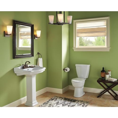 DELTA FAUCET 79450-RB Linden Wall Mounted Pivoting Toilet Paper Holder in SpotShield Venetian Bronze - Image 2