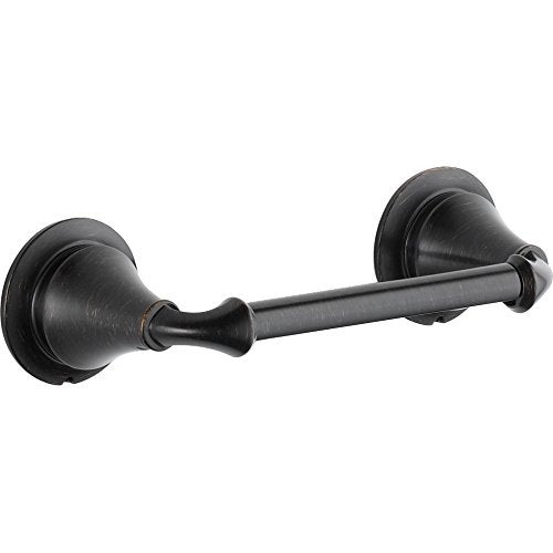 DELTA FAUCET 79450-RB Linden Wall Mounted Pivoting Toilet Paper Holder in SpotShield Venetian Bronze - Image 5