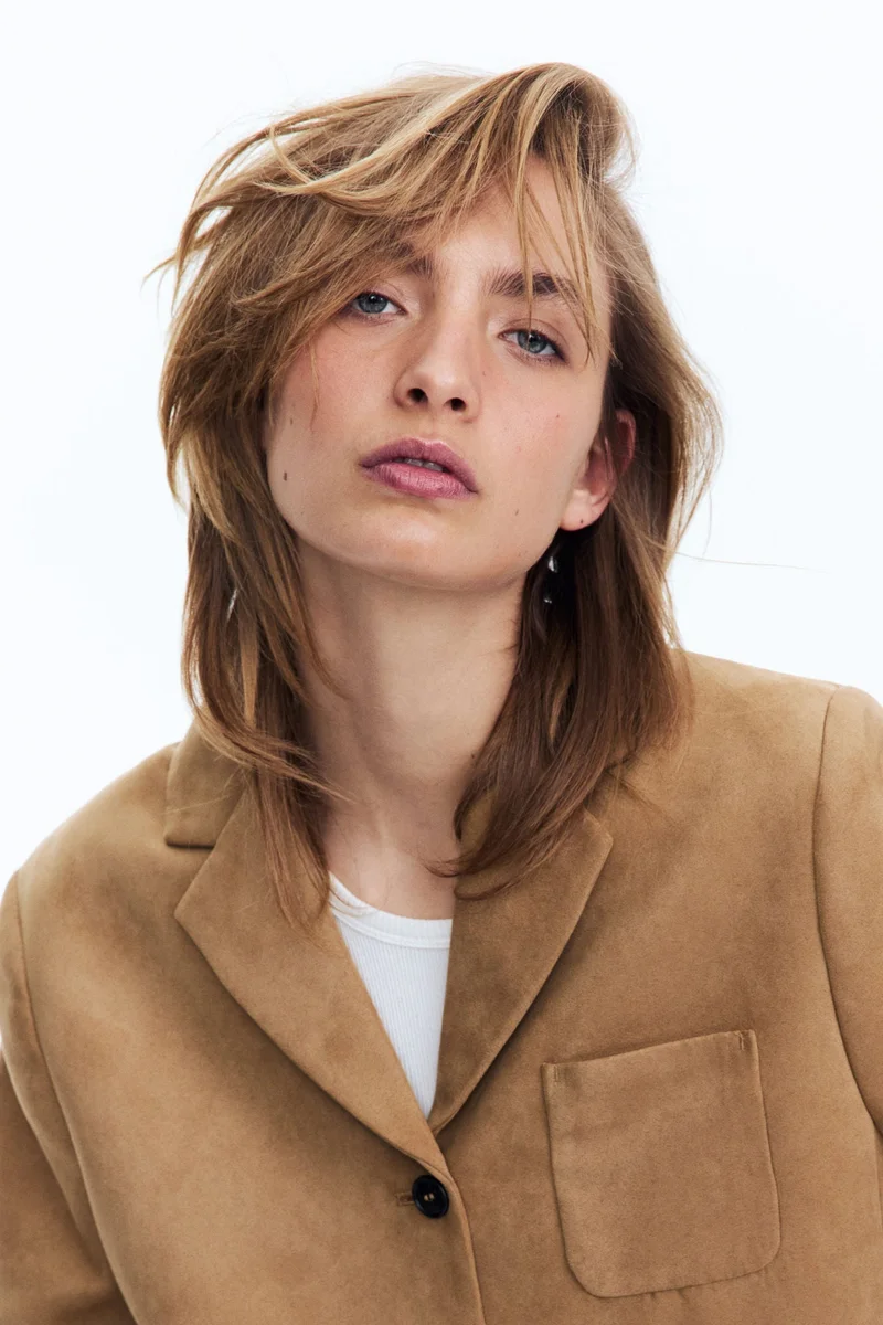 اتش اند ام Single-breasted blazer