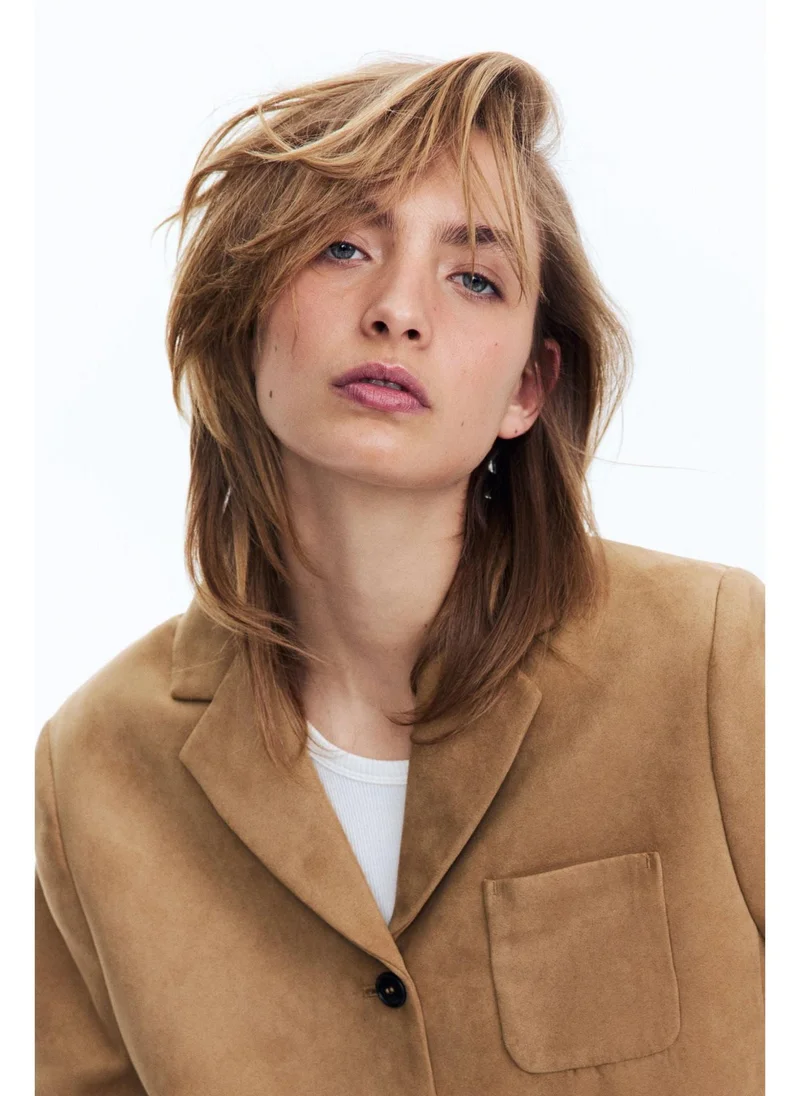 اتش اند ام Single-breasted blazer