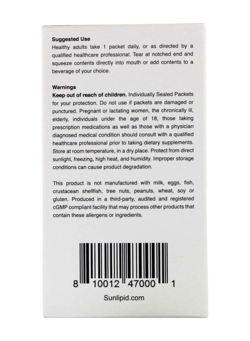 SunLipid Naturally Flavored Liposomal Vitamin C (Pack Of 30, 0.17Oz/5.0Ml Each) - Image 4
