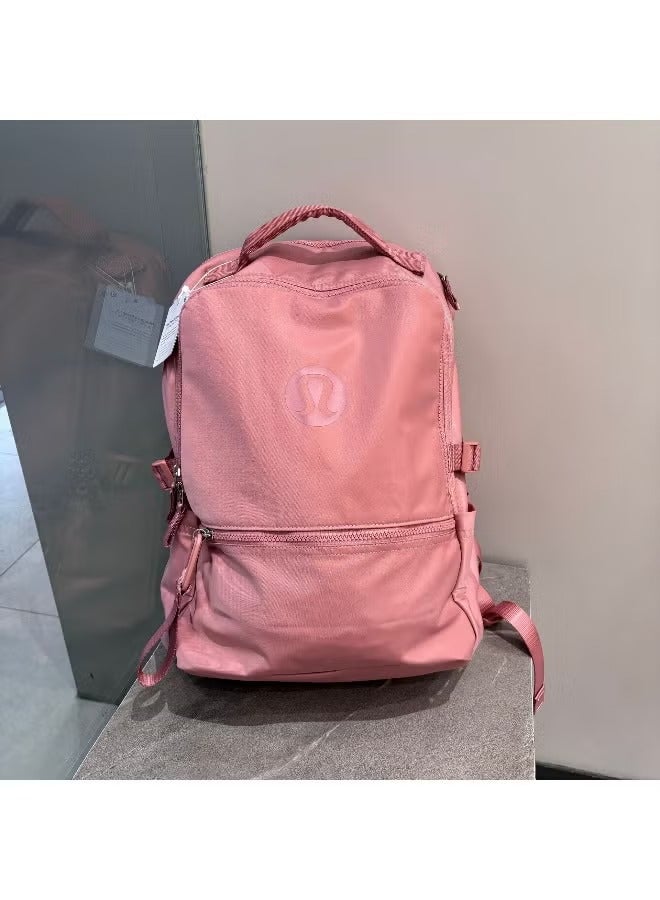 لولوليمون حقيبة ظهر مزدوجة الأكتاف، رياضية، مناسبة للمدرسة، واللباس اليومي، وتسلق الجبال، بسعة كبيرة 22 لتر - Image 2