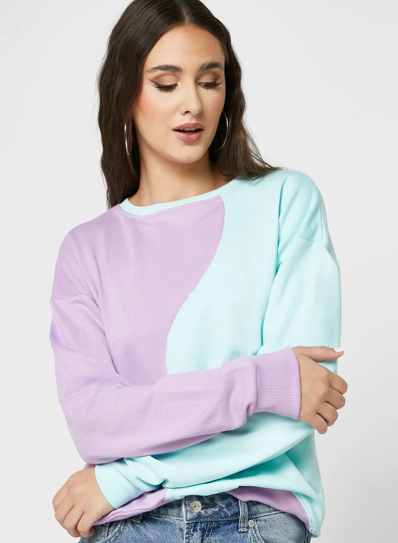 Ginger Colorblock Sweatshirt
