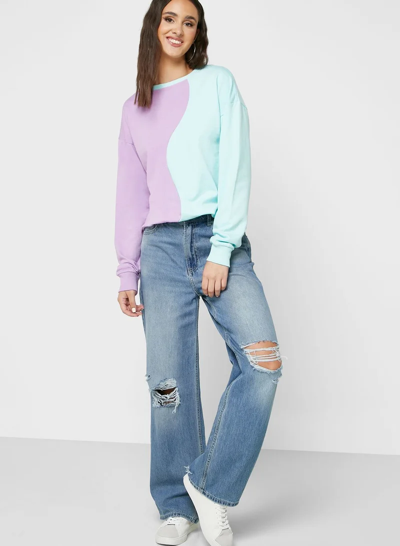 Ginger Colorblock Sweatshirt