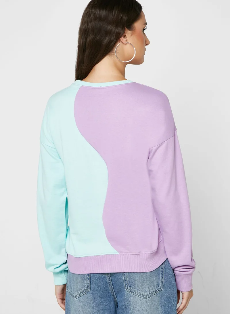 Ginger Colorblock Sweatshirt