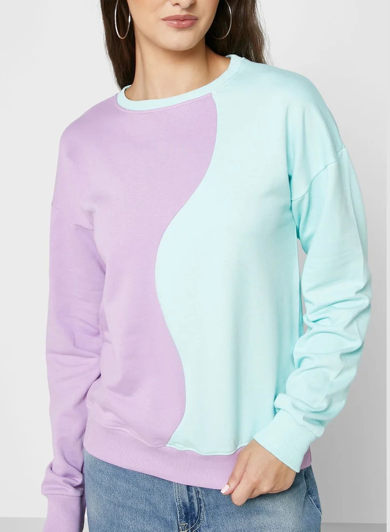 Ginger Colorblock Sweatshirt