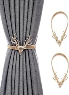 Fresh Premium Quality Gold Decorative Curtain Tiebacks and Clips for Home and Office - Durable and Modern Window Curtain Tiebacks Holder Now Available in PRIME SHOP 