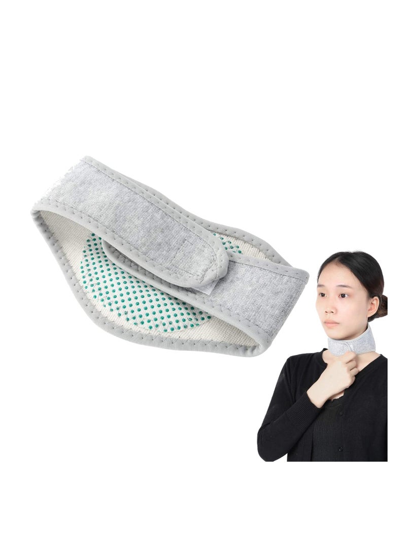 Neck Warmer, for Neck Pain Headache Self-Warming Neck Brace for Relaxation, Neck Support Against Neck Pain, with Tourmaline Magnets Neck Warmer, Cervical Support, Neck Support - Image 1