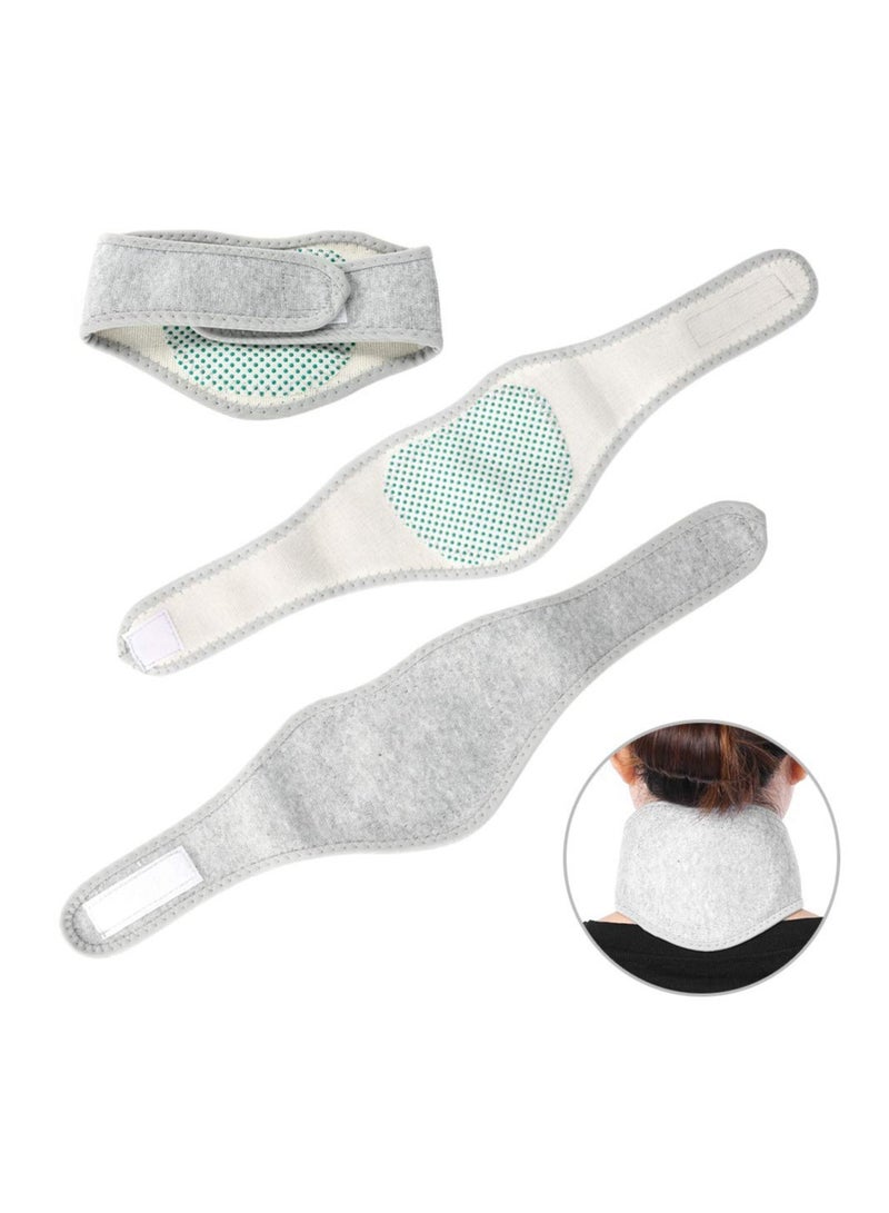 Neck Warmer, for Neck Pain Headache Self-Warming Neck Brace for Relaxation, Neck Support Against Neck Pain, with Tourmaline Magnets Neck Warmer, Cervical Support, Neck Support - Image 2