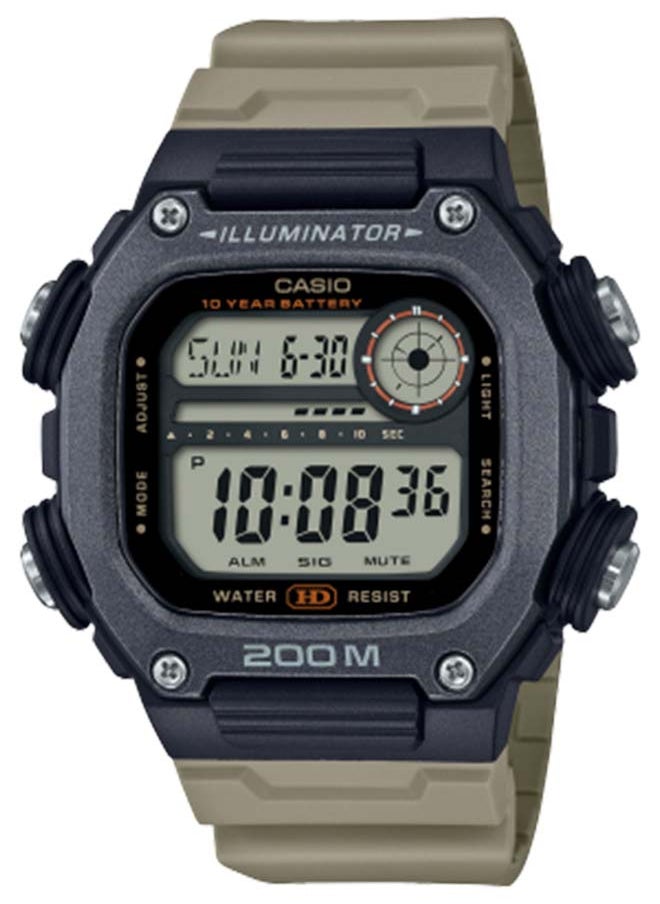CASIO Digital Square Shape Resin Wrist Watch DW-5600BCE-1DR - 42 Mm 