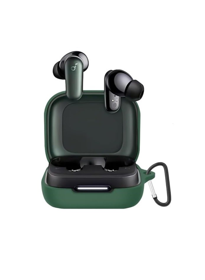 Silicone Case for Anker R50i NC Earphones - dark green  - Image 2