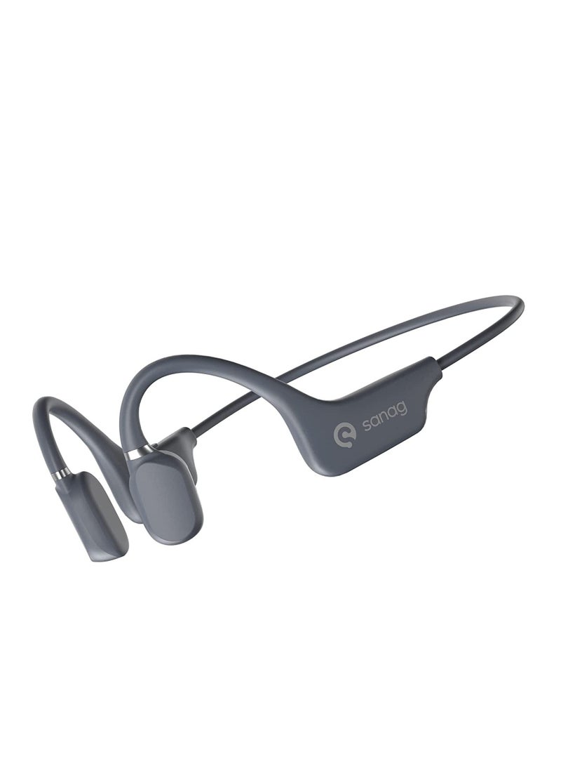 sanag A5X True Bone Conduction Earphone Open Ear Bluetooth Wireless Sport Headphones Waterproof Headset 3D Stereo Sound  - Image 1
