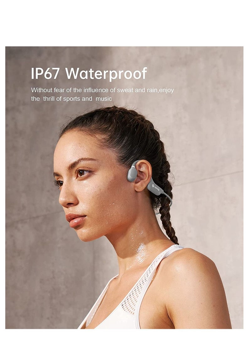 sanag A5X True Bone Conduction Earphone Open Ear Bluetooth Wireless Sport Headphones Waterproof Headset 3D Stereo Sound  - Image 4
