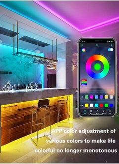 0TO1 TECH RGB LED Light Bluetooth Connection USB Power Supply for Bedroom Living Room Indoor Wall Light 2m 5m 10m  - Image 2
