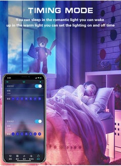 0TO1 TECH RGB LED Light Bluetooth Connection USB Power Supply for Bedroom Living Room Indoor Wall Light 2m 5m 10m  - Image 3