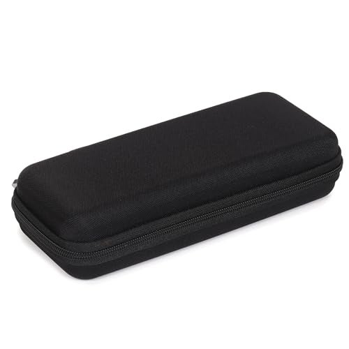 Unigear Polyester Eva Pencil Case Pen Pouch Holder Bag Stationery Box Large Storage Eva Hard Shell for School Supplies Office Stuff (Black, Medium) - Image 4