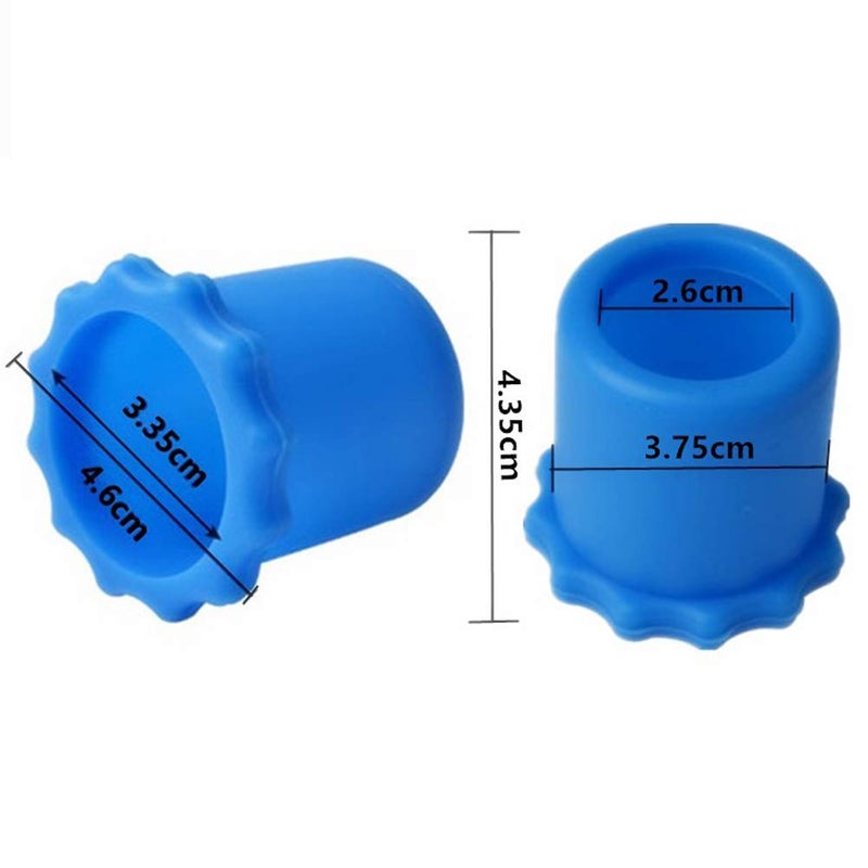 lasenersm 12 Pieces Shakeproof Anti-Rolling Handheld Microphone Windscreen Foam Cover & Mic Protection Silicone Ring & Bottom Rod Sleeve Holder Set for KTV Device(Color Random) - Image 4