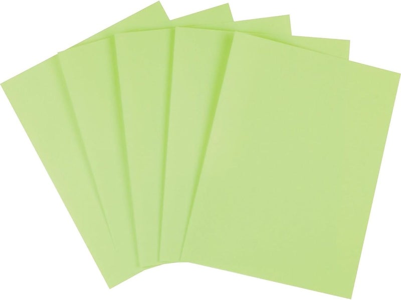 Staples Brights Colored Paper 8 1/2-Inch x 11-Inch Green Ream - Image 1
