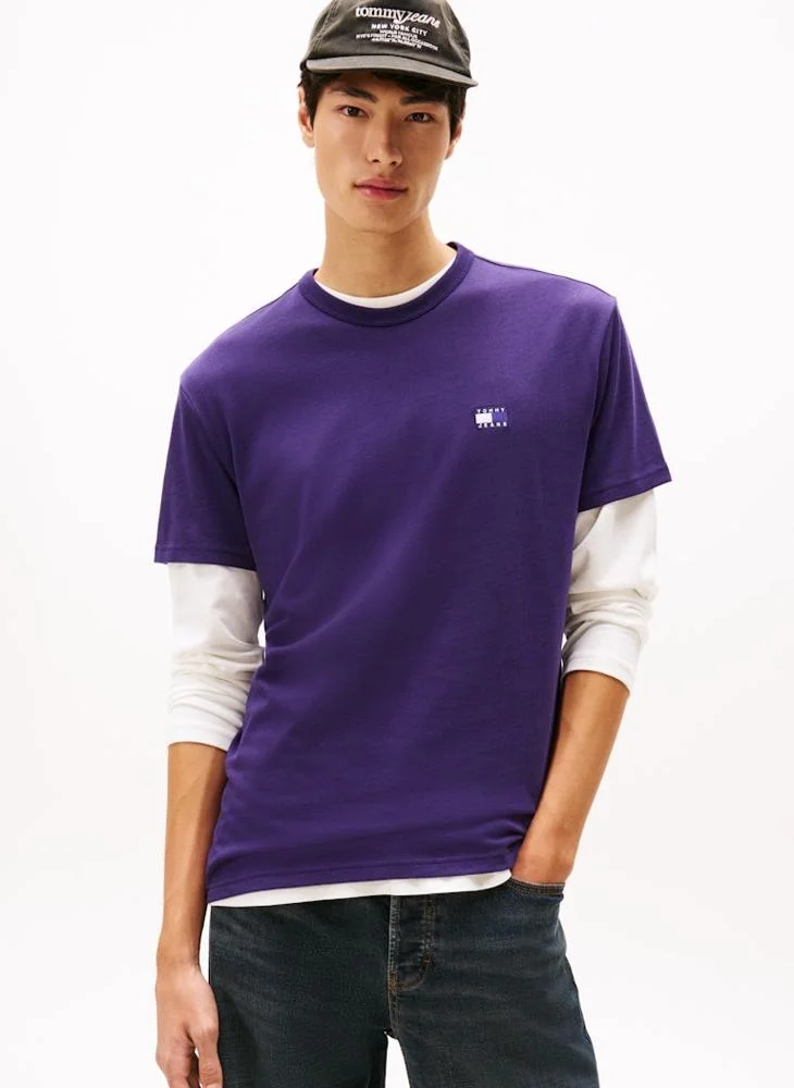 Tonal Tommy Badge Crew Neck T-Shirt