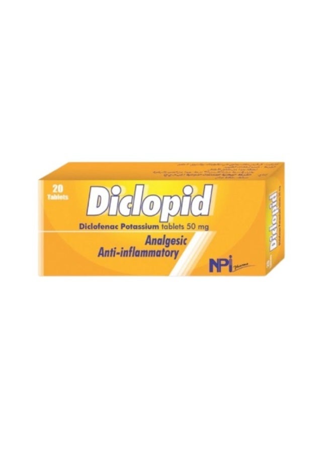 Npi Diclopid 50Mg 20S Tab - Image 1