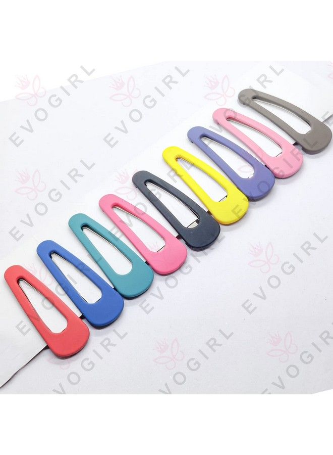 EVOGIRL Tictac Hollowed Hair Clips Matte Multicolor Barrattes 5Cm Med For Girls/Women - Image 3